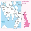 Wandelkaart - Topografische kaart 032 Landranger South Skye & Cuillin Hills | Ordnance Survey