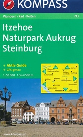 Wandelkaart 713 Itzehoe - Naturpark Aukrug - Steinburg | Kompass