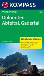 Wandelgids Kompass Dolomiten-Abteital-Gadertal Wanderführer | Kompass