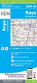 Wandelkaart - Topografische kaart 2409SB Roye | IGN - Institut Géographique National