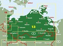 Wegenkaart - landkaart 13 Mecklenburg West - Vorpommern | Freytag & Berndt