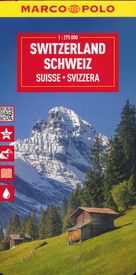 Wegenkaart - landkaart Switzerland - Zwitserland | Marco Polo