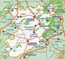 Wegenkaart - landkaart 314 Haute Saone - Vosges | Michelin