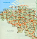 Fietsatlas - Fietskaart Belgie: Vlaanderen | Falk