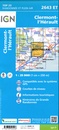 Wandelkaart - Topografische kaart 2643ET Clermont-l'Hérault | IGN - Institut Géographique National