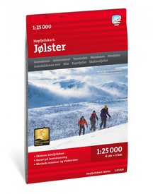 Wandelkaart Hoyfjellskart Jølster - Jolster | Calazo