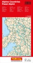 Wegenkaart - landkaart Alpen - Alpenlanden | Hallwag