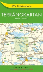 Wandelkaart - Topografische kaart 592 Terrängkartan Katrineholm | Lantmäteriet