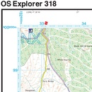 Wandelkaart - Topografische kaart 318 OS Explorer Map Galloway Forest Park North | Ordnance Survey