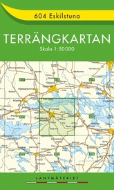 Wandelkaart - Topografische kaart 604 Terrängkartan Eskilstuna | Lantmäteriet
