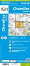 Wandelkaart - Topografische kaart 2828SB Charolles | IGN - Institut Géographique National