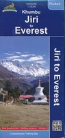 Khumbu - Jiri to Everest pocket map