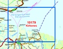 Wandelkaart - Topografische kaart 10179 Norge Serien Kirkenes | Nordeca