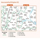 Wandelkaart - Topografische kaart 183 OS Explorer Map Chelmsford, the Rodings | Ordnance Survey