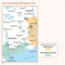 Wandelkaart - Topografische kaart 313 OS Explorer Map Dumfries, Dalbeattie | Ordnance Survey