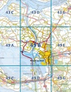 Topografische kaart - Wandelkaart 49B Bergen op Zoom | Kadaster