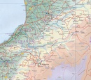 Wegenkaart - landkaart Lebanon - Libanon & Beirut | ITMB
