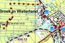 Wandelkaart AW Amsterdam Waterland | Tragepaden