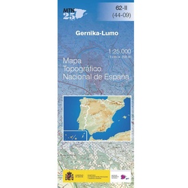 Topografische kaart 62-II Gernika-Lumo | CNIG - Instituto Geográfico Nacional