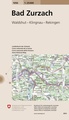 Wandelkaart - Topografische kaart 1050 Bad Zurzach | Swisstopo
