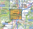 Topografische kaart - Wandelkaart 3036OT Valence | IGN - Institut Géographique National