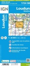 Wandelkaart - Topografische kaart 1724SB Loudun – Richelieu | IGN - Institut Géographique National