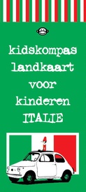 Wegenkaart - landkaart Kidskompas landkaart voor kinderen Italie | Buro Kakelbont