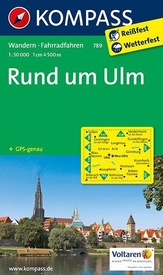 Wandelkaart 789 Rund um Ulm | Kompass