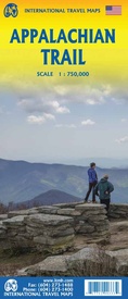 Wegenkaart - landkaart Appalachian Trail | ITMB