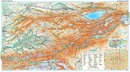 Wegenkaart - landkaart Kyrgyzstan - Kirgizië | Gizi Map