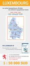 Wandelkaart Luxembourg Sud - Luxemburg Zuid | Topografische dienst Luxemburg