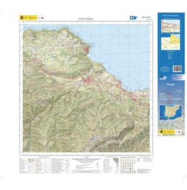 Topografische kaart 30-II/15-IV Colunga | CNIG - Instituto Geográfico Nacional1