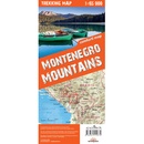 Wandelkaart Trekking map Montenegro Mountains | TerraQuest