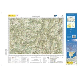 Topografische kaart 8-III Ambosores | CNIG - Instituto Geográfico Nacional1