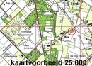 Topografische kaart - wandelkaart 64G Haamstede