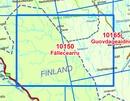 Wandelkaart - Topografische kaart 10150 Norge Serien Fallecearru | Nordeca