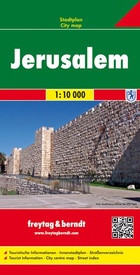 Stadsplattegrond Jerusalem - Jeruzalem | Freytag & Berndt