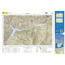 Topografische kaart 1042-III Órgiva | CNIG - Instituto Geográfico Nacional1