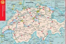 Opruiming - Wegenkaart - landkaart Schweiz - Zwitserland | Hallwag