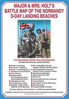 Major & Mrs Holt's Battle Map of The Normandy D-Day Landing Beaches