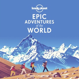 Opruiming - Kalender Epic adventures of the World 2021 | Lonely Planet