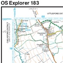 Wandelkaart - Topografische kaart 183 OS Explorer Map Chelmsford, the Rodings | Ordnance Survey