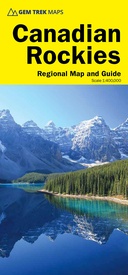 Wegenkaart - landkaart 02 Canadian Rockies Banff & Jasper | Gem Trek Maps