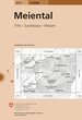 Wandelkaart - Topografische kaart 1211 Meiental | Swisstopo