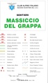 Wandelkaart Massiccio del Grappa | Club Alpino Italiano