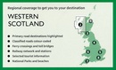 Wegenkaart - landkaart 2 OS Road Map Western Scotland & the Western Isles | Ordnance Survey