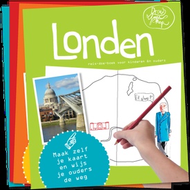 Kinderreisgids Draw Your Map Londen | Link