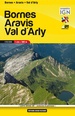 Wandelkaart Bornes Aravis Val d'Arly | Didier Richard