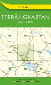 Wandelkaart - Topografische kaart 655 Terrängkartan Mora | Lantmäteriet