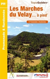 Wandelgids P43D Marches du Velay à pied PR | FFRP